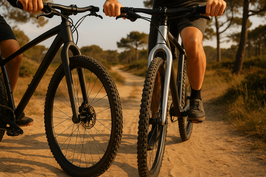 fourche VTT 29 rigide