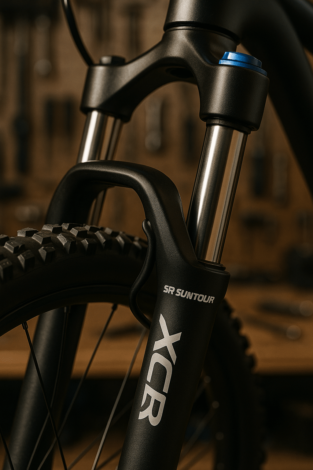 Révisez votre fourche VTT Suntour pour des performances optimales 1 fourche VTT Suntour - illustration