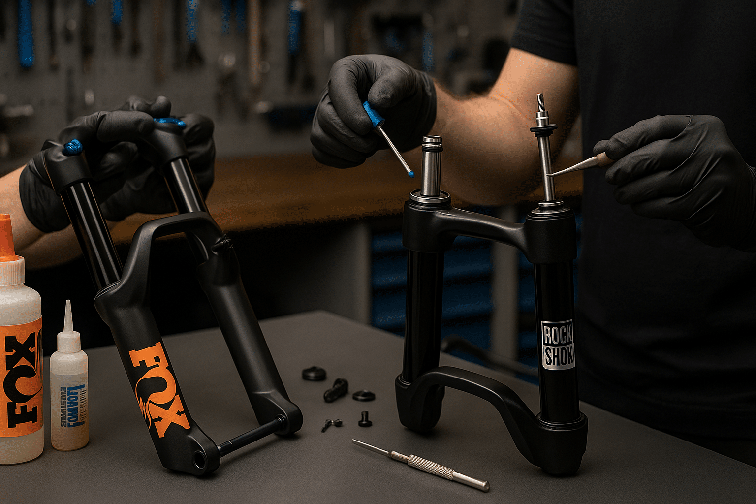 "Révision Fourche Fox RockShox : Maximisez Votre Performance" 1 révision fourche Fox RockShox - illustration