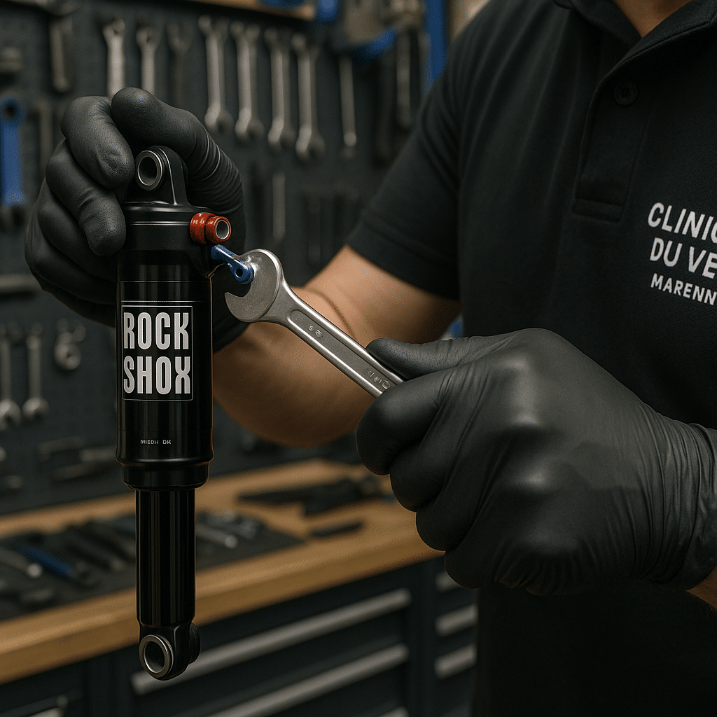 Optimisez Votre VTT : Entretien Suspension Workshox Premium 1 entretien suspension VTT Workshox - illustration